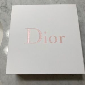 Dior: White and Pink Empty Gift, Storage Box